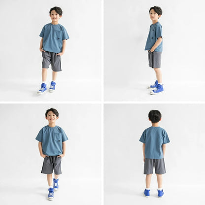 日本童裝 Branshes 速乾系列 抗皺 運動短褲 120-150cm 男童款 夏季 PANTS