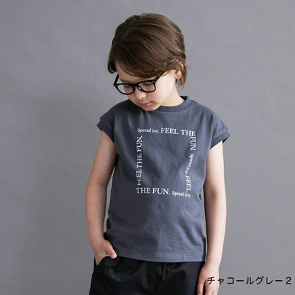 日本童裝 Branshes 印花無袖背心 100-150cm 男童款/女童款 夏季 TOPS