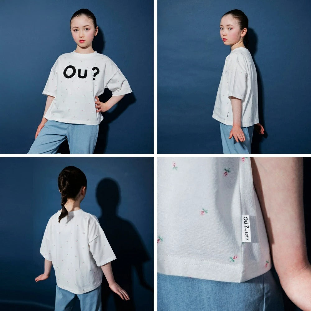日本童裝 Branshes【Ou? by EDWIN】印花短袖上衣 90-150cm 女童款 夏季 PANTS