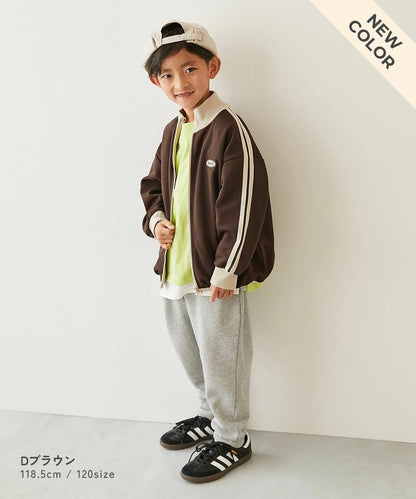 日本童裝 dev!rock 側條紋拉鍊外套 100-160cm 男童款/女童款 OUTERWEAR 春季