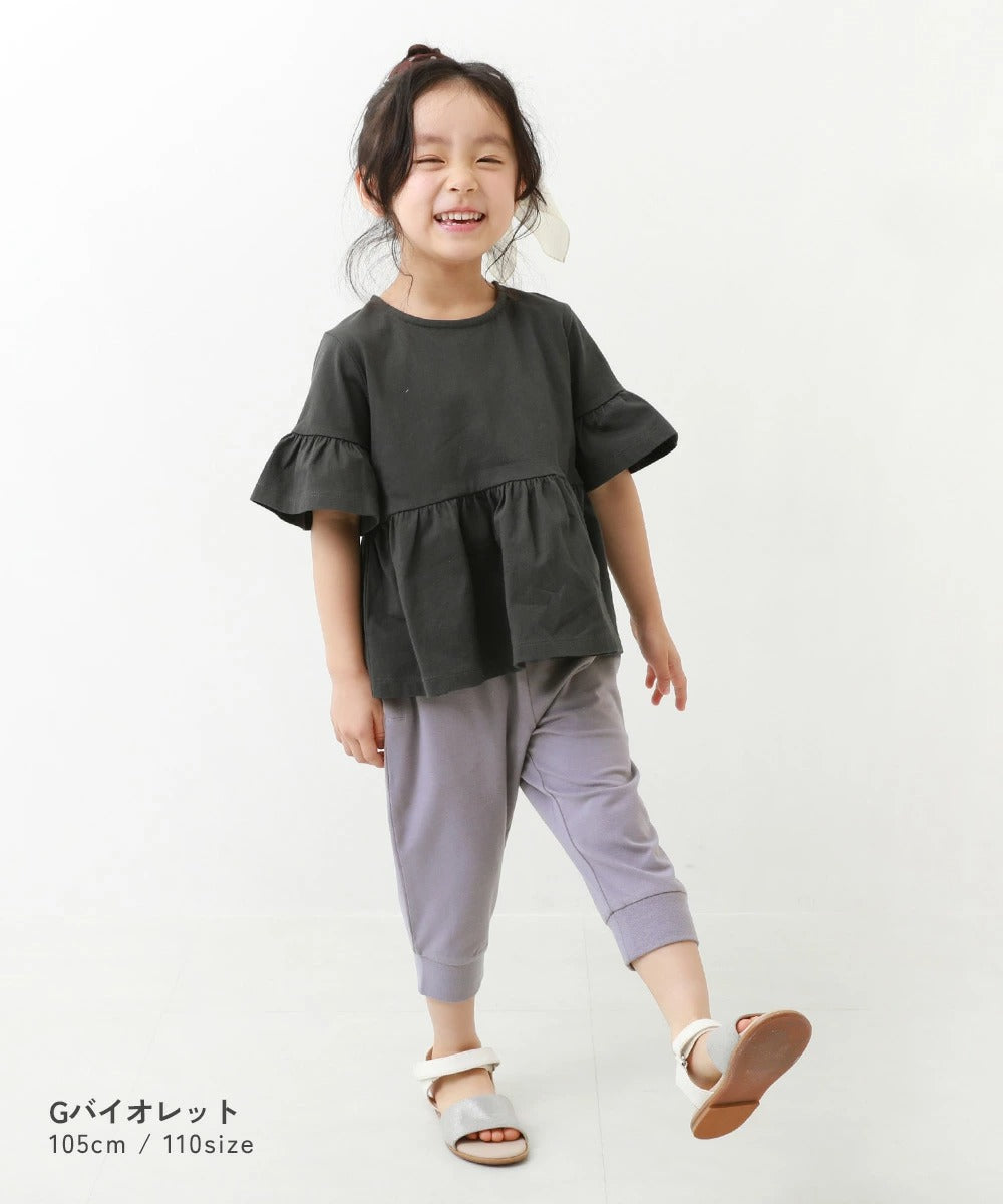 日本童裝 dev!rock 羅紋七分褲 80-160cm 男童款/女童款 PANTS 夏季