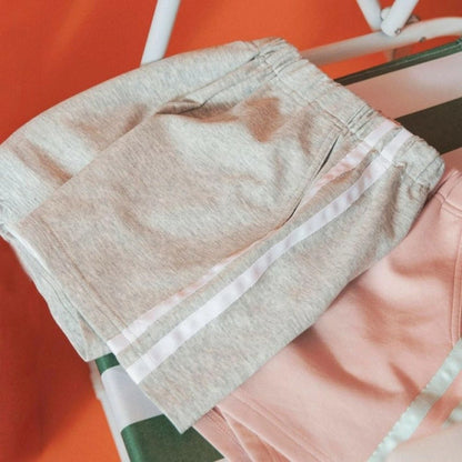日本童裝 Branshes【aBity select.】側條紋運動短褲 90-130cm 男童款/女童款 夏季 PANTS