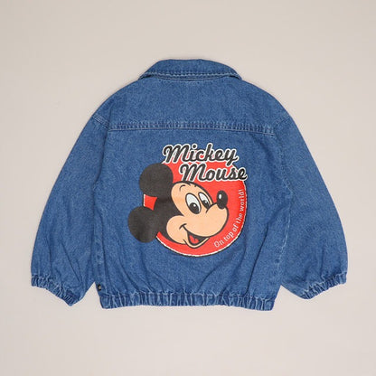 日本童裝 BDL x Disney 牛仔外套 80-140cm 男童款 夏季 OUTERWEAR