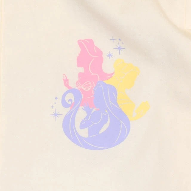 日本童裝 BDL x Disney Princess 蕾絲領襯衫上衣 100-130cm 女童款 夏季 TOPS