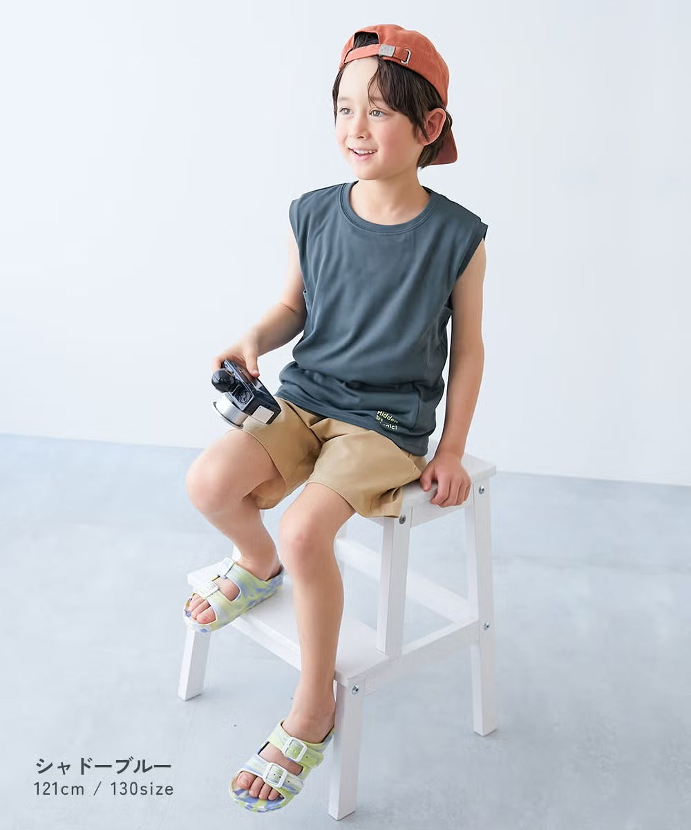 日本童裝 dev!rock 吸汗速乾 接觸冷感涼感 背心 120-160cm 男童款/女童款 夏季 TOPS