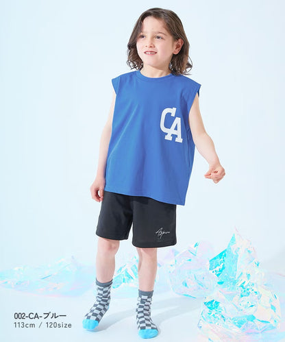 Japanese children's clothing dev!rock waterproof series stand collar thin jacket 100-160cm boys/girls spring and summer outerwear