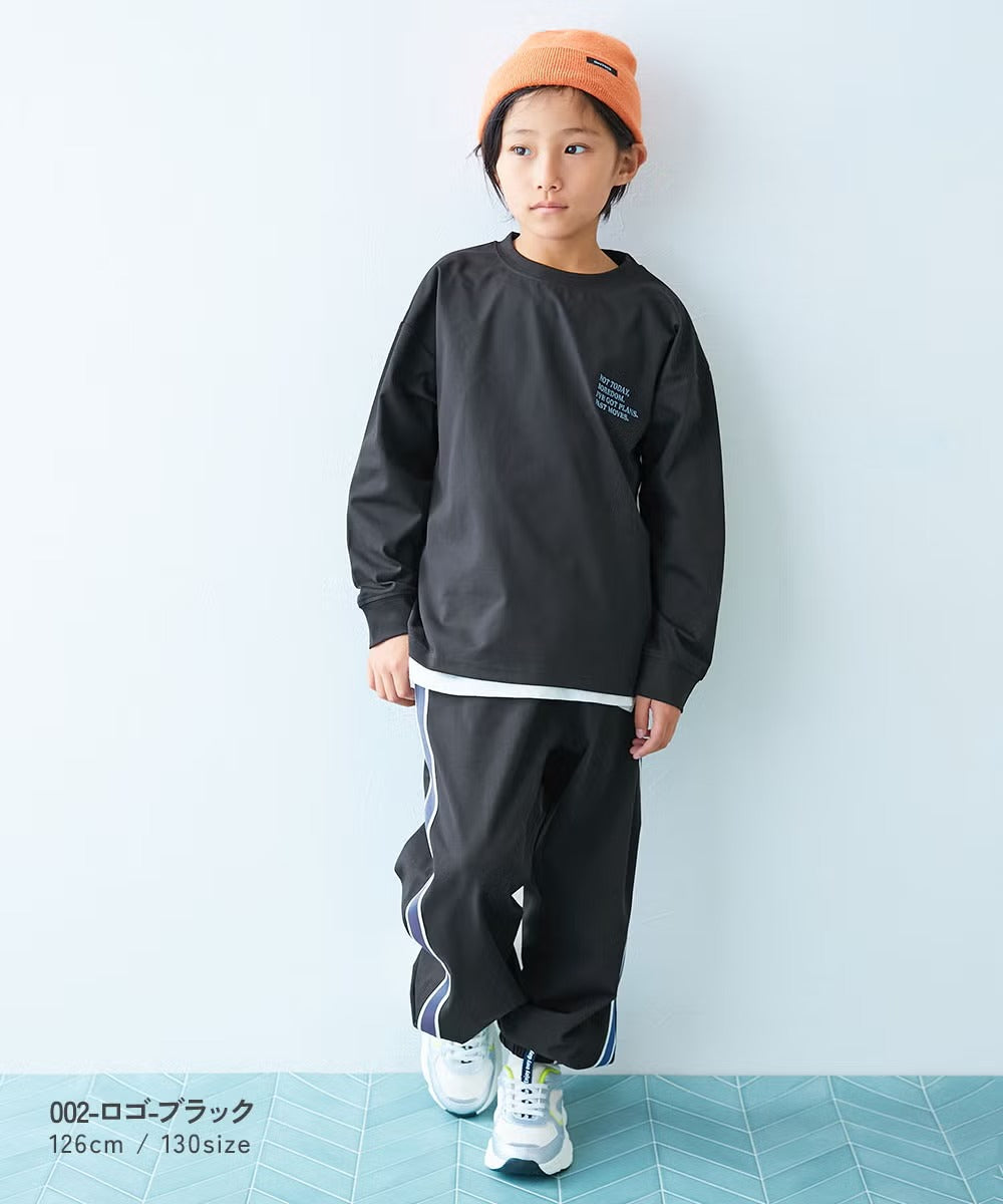 日本童裝 dev!rock 吸水速乾 抗起毛球 抗縮水 抗皺 印花上衣 100-160cm 男童款/女童款 秋季 TOPS