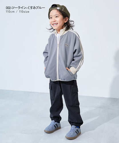 日本童裝 dev!rock 側條紋運動外套 100-160cm 男童款/女童款 秋季 OUTERWEAR