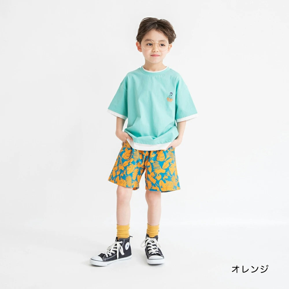 日本童裝 Branshes 動物紋短褲 80-150cm 男童款 夏季 PANTS
