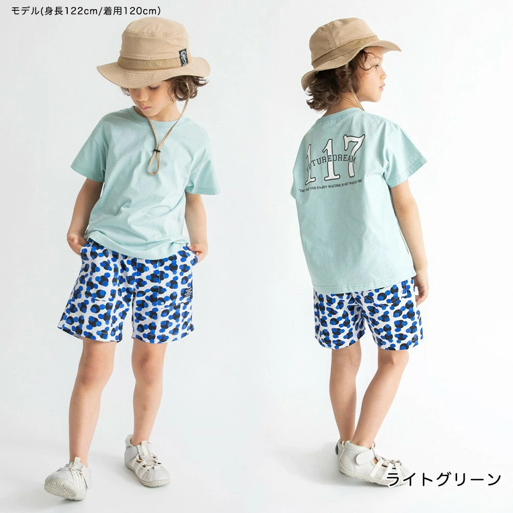 日本童裝 Branshes 吸水速乾 印花上衣 80-150cm 男童款 夏季 TOPS
