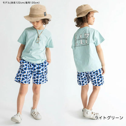 日本童裝 Branshes 吸水速乾 印花上衣 80-150cm 男童款 夏季 TOPS
