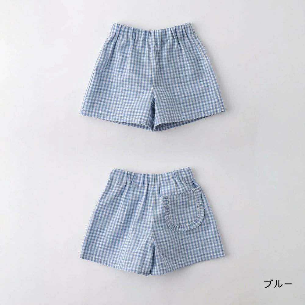 日本童裝 Branshes 滿印休閒短褲 100-150cm 女童款 夏季 PANTS