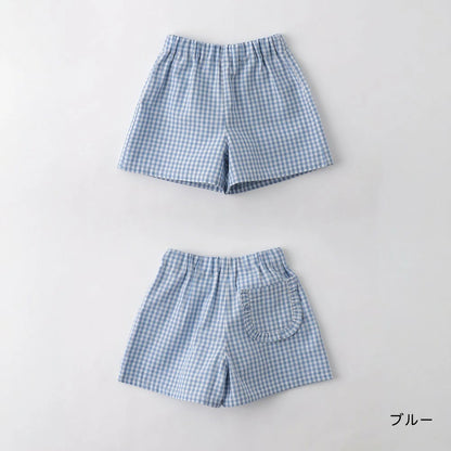 日本童裝 Branshes 滿印休閒短褲 100-150cm 女童款 夏季 PANTS