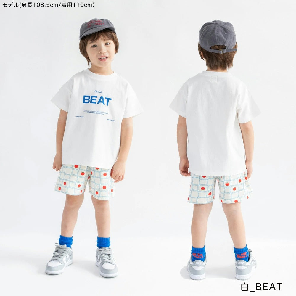 日本童裝 Branshes 印花短袖上衣 100-160cm 男童款/女童款 夏季 TOPS
