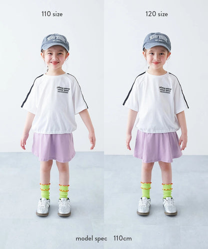 日本童裝 dev!rock 彩色純色兒童短裙 80-160cm 女童款 夏季SKIRTS