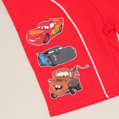 日本童裝 BDL x Disney Cars印花短褲 90-130cm 男童款 夏季 PANTS