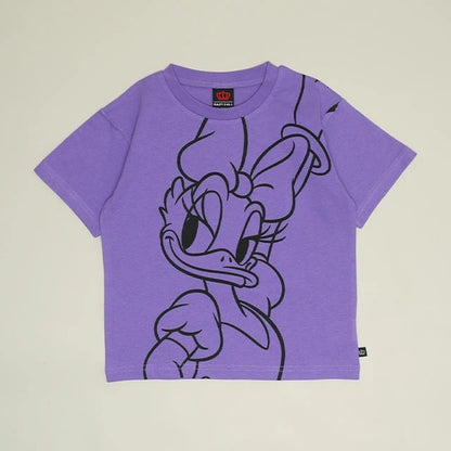 Japanese BDL x Disney parent-child print tops (80-150cm) for boys and girls (summer TOPS) 