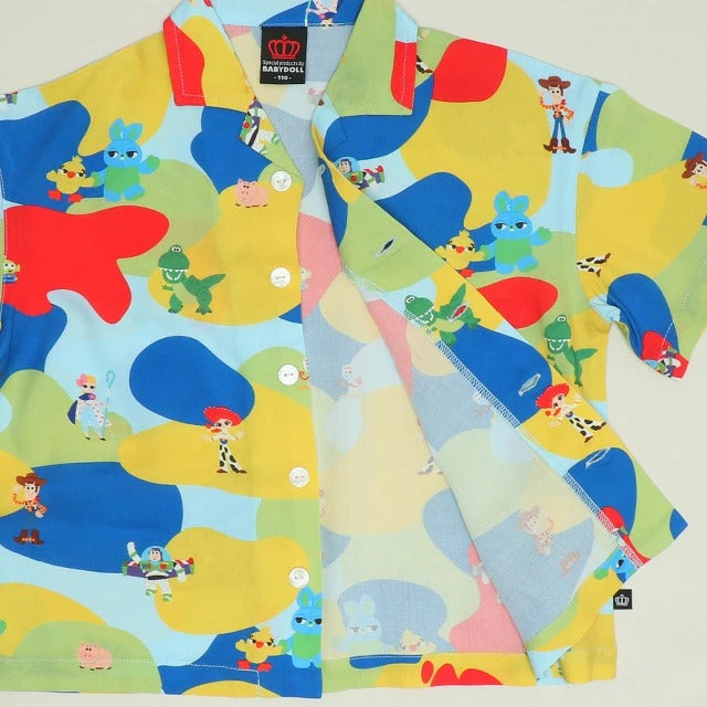 Japanese BDL x Disney parent-child print tops (80-150cm) for boys and girls (summer TOPS) 