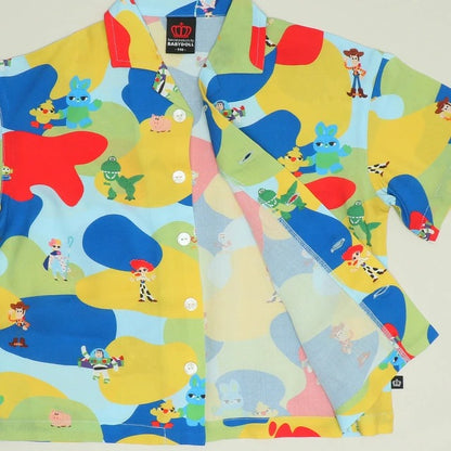 Japanese BDL x Disney parent-child print tops (80-150cm) for boys and girls (summer TOPS) 