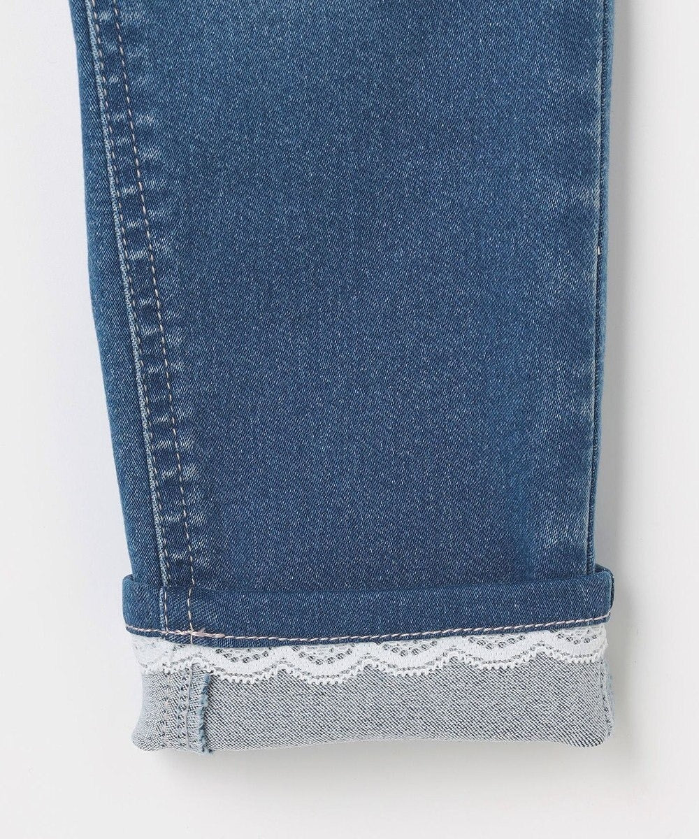 日本童裝 aF#a325 彈力貓咪口袋長褲 100-150cm 女童款 夏季 PANTS