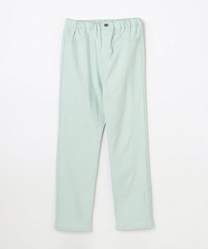 日本童裝 aF#a325 彈力貓咪口袋長褲 100-150cm 女童款 夏季 PANTS
