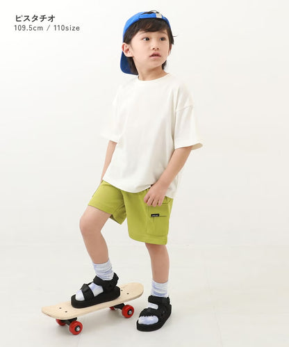 日本童裝 dev!rock 速乾系列 接觸冷感涼感 工裝短褲 100-160cm 男童款 夏季 PANTS