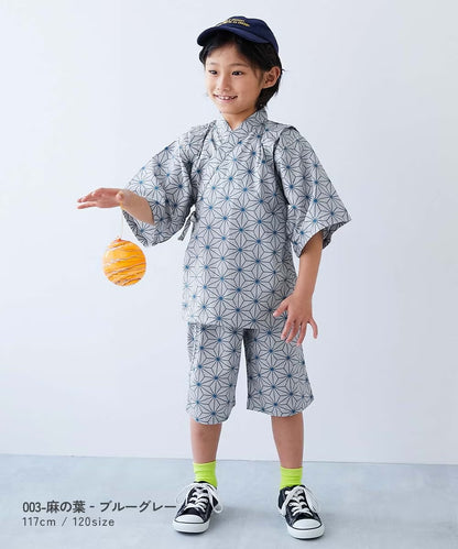 日本童裝 dev!rock 日本甚平 日本和服 90-160cm 男童款 夏季 TOPS PANTS 日本夏祭慶典特輯