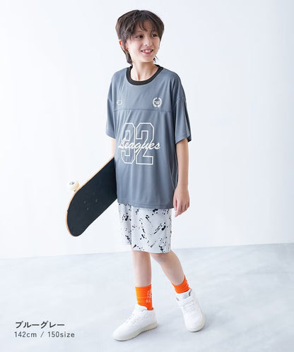 Japanese children's clothing dev!rock waterproof series stand collar thin jacket 100-160cm boys/girls spring and summer outerwear