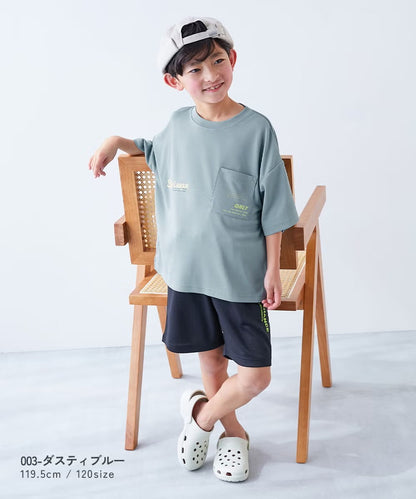 Japanese children's clothing dev!rock waterproof series stand collar thin jacket 100-160cm boys/girls spring and summer outerwear