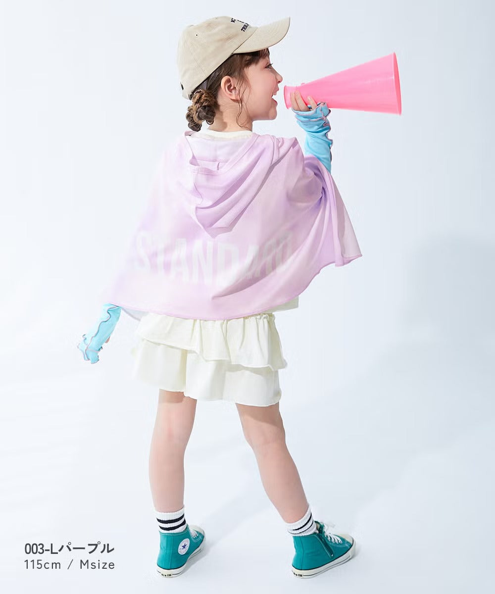 日本童裝 dev!rock 吸汗速乾 披肩 110-160cm 男童款/女童款 夏季 OUTERWEAR