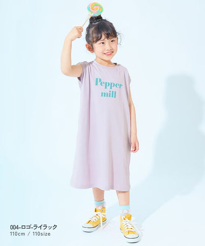 日本童裝 dev!rock 吸汗速乾 接觸冷感涼感 印花背心裙 100-160cm 女童款 夏季 DRESSES