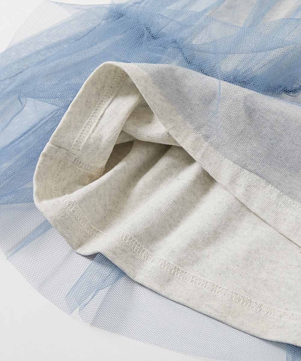日本童裝 dev!rock 薄紗拼接長袖連身裙 100-160cm 女童款 秋季 DRESSES
