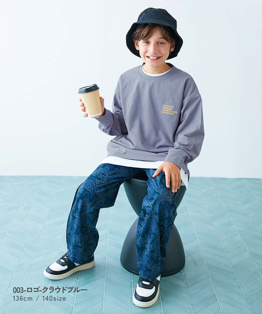 日本童裝 dev!rock 吸水速乾 抗起毛球 抗縮水 抗皺 印花上衣 100-160cm 男童款/女童款 秋季 TOPS