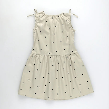日本童裝 Branshes 接觸冷感 皺褶連身裙 80-150cm 女童款 夏季 DRESSES