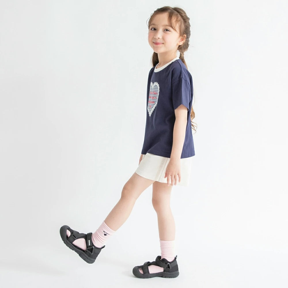 日本童裝 Branshes 側線短褲 80-150cm 女童款 夏季 PANTS