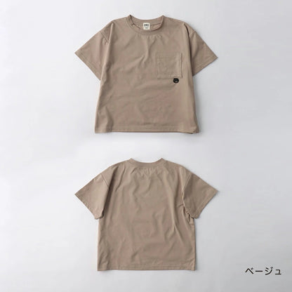 日本童裝 Branshes 速乾系列 抗皺 山系短袖上衣 120-150cm 男童款 夏季 TOPS