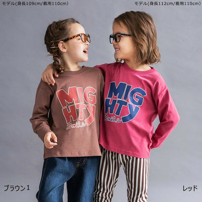 日本童裝 Branshes 印花長袖上衣 100-150cm 男童款/女童款 秋季 TOPS