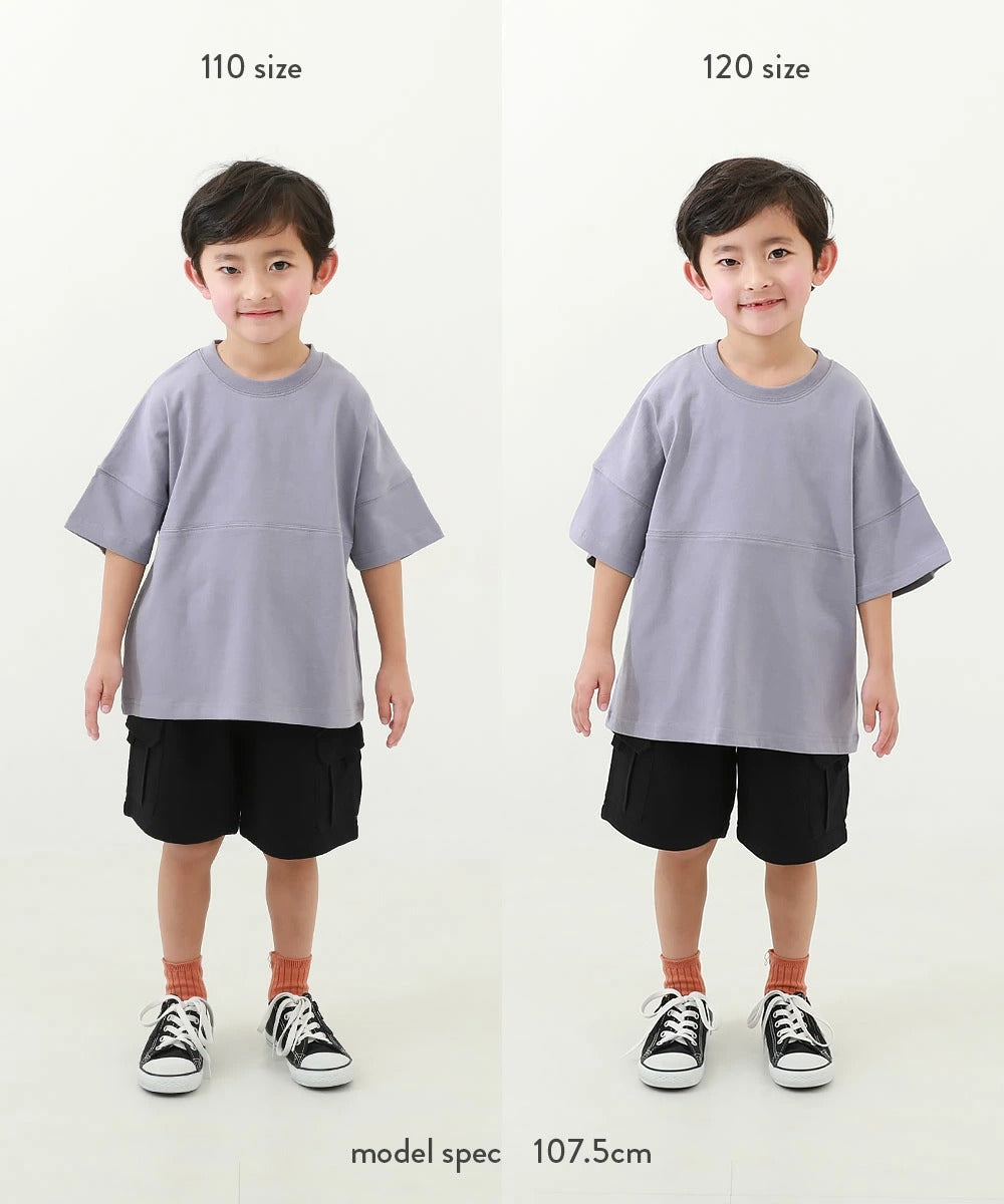 日本童裝 dev!rock 耐穿 耐洗不易變形 字母印花短袖上衣 80-160cm 男童款/女童款 TOPS 夏季