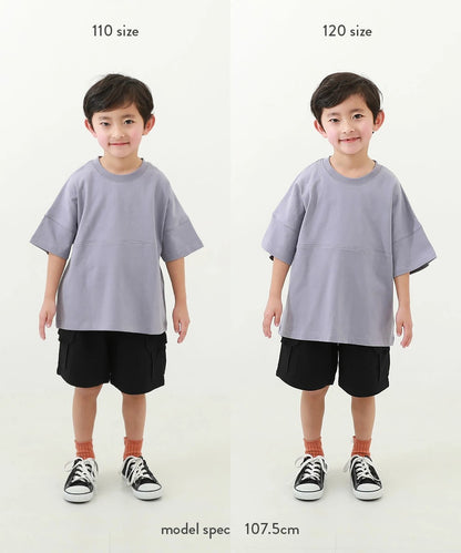 日本童裝 dev!rock 耐穿 耐洗不易變形 字母印花短袖上衣 80-160cm 男童款/女童款 TOPS 夏季