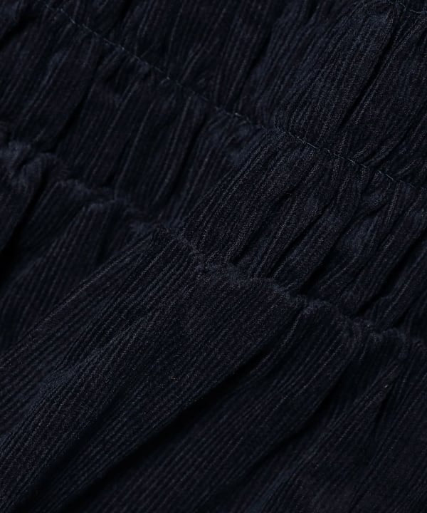 日本童裝 B:MING by BEAMS 燈芯絨皺褶連身裙 100-140cm 女童款 秋冬季 DRESSES