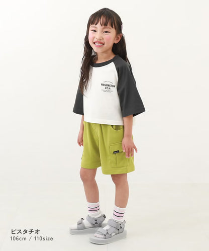 日本童裝 dev!rock 速乾系列 接觸冷感涼感 工裝短褲 100-160cm 男童款 夏季 PANTS