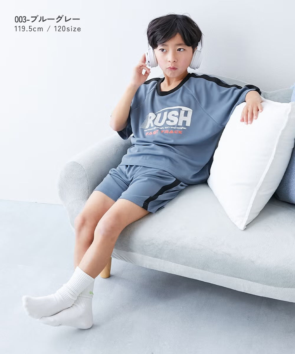 Japanese children's clothing dev!rock waterproof series stand collar thin jacket 100-160cm boys/girls spring and summer outerwear