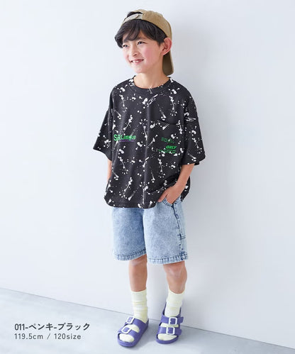 Japanese children's clothing dev!rock waterproof series stand collar thin jacket 100-160cm boys/girls spring and summer outerwear