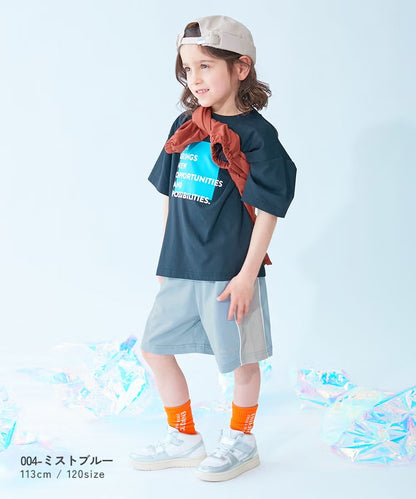 日本童裝 dev!rock 吸汗速乾 接觸冷感 運動短褲 100-160cm 男童款 夏季 PANTS