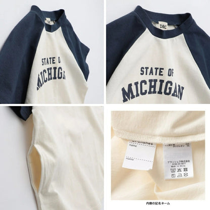 日本童裝 Branshes 插肩短袖連身裙 100-150cm 女童款 夏季 DRESSES