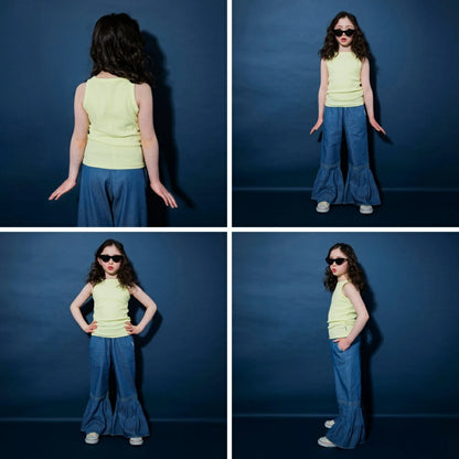 日本童裝 Branshes【Ou? by EDWIN】背心 90-150cm 女童款 夏季 TOPS