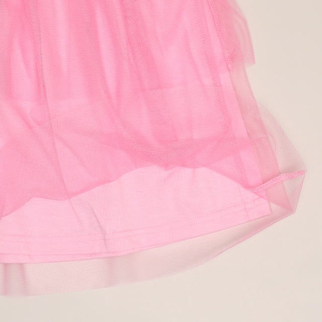 日本童裝 BDL x Disney Princess拼接網紗連身裙 90-130cm 女童款 夏季 DRESSES