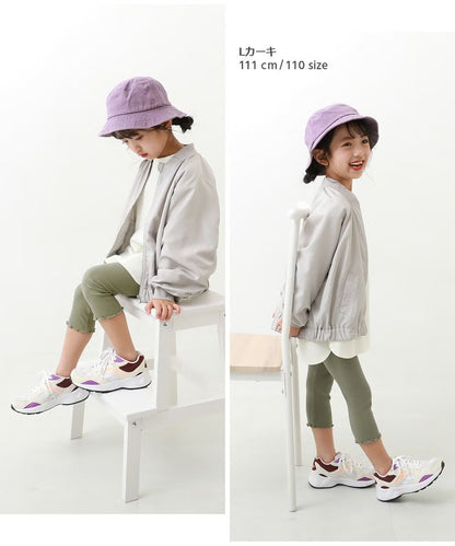 日本童裝 dev!rock 彈力緊身七分褲 100-160cm 女童款 夏季 PANTS