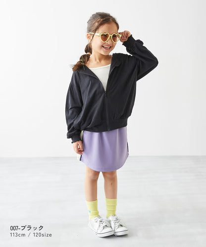 日本童裝 dev!rock 防UV 薄外套 100-160cm 女童款 夏季 OUTERWEAR