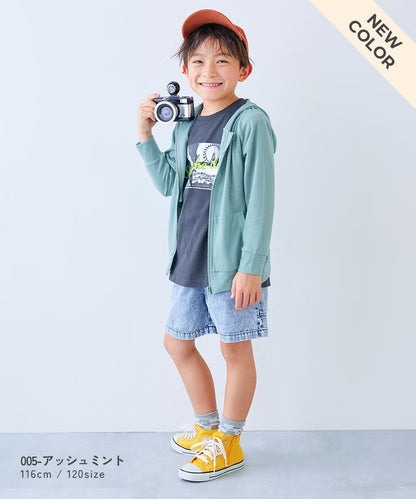 日本童裝 dev!rock 防UV 薄外套 80-160cm 男童款/女童款 夏季 OUTERWEAR